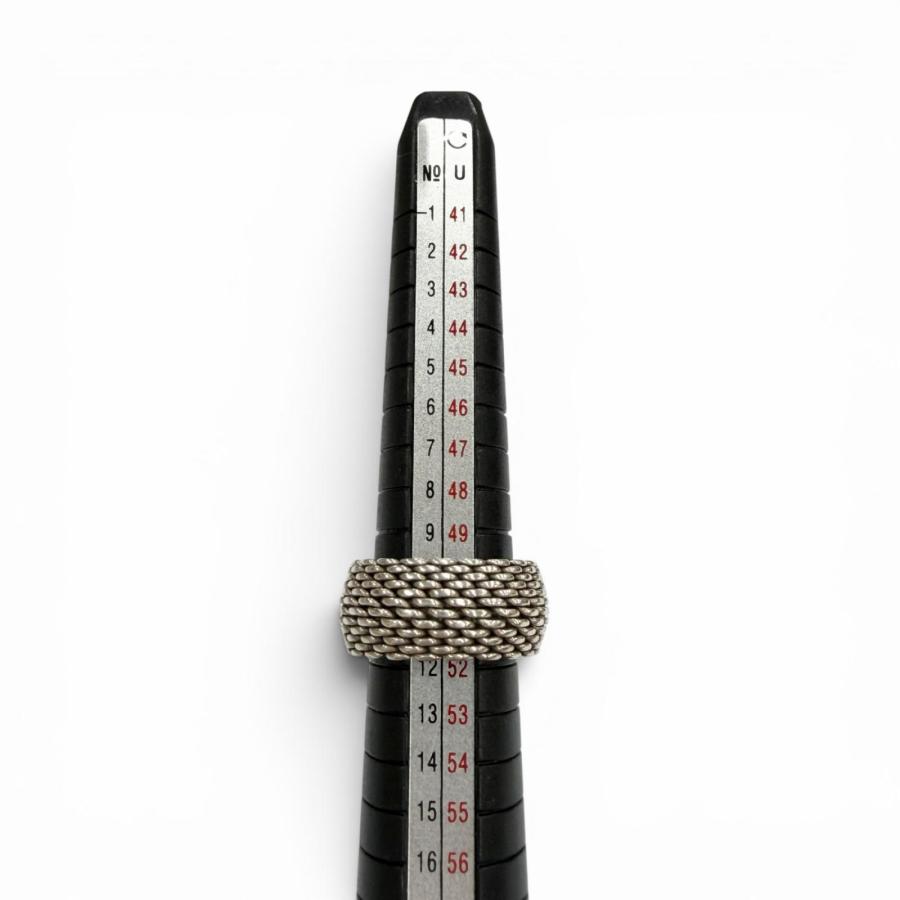極美品▼TIFFANY&Co. ティファニー サマーセット 925 リング 指輪 シルバー JP11号 重量9.0g メンズ レディース アクセサリー 保存袋付き TIFFANY&Co.（ティファニー） 極美品▽TIFFANY&Co. サマーセット 925