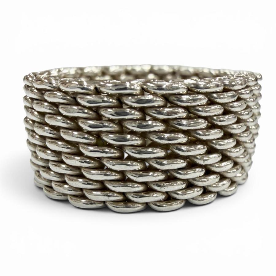 Tiffany & Co. シルバー925 リング ポーチ付き TIFFANY&Co.（ティファニー） 美品▽TIFFANY&Co. サマーセット 925