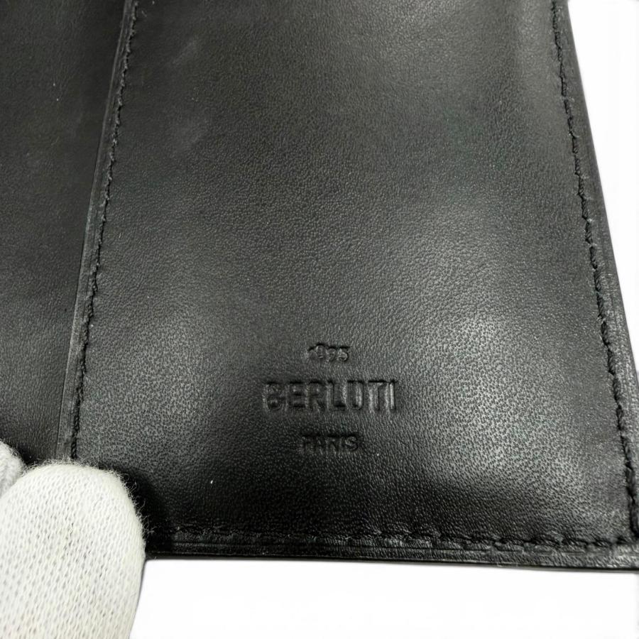 極美品☆BERLUTI ベルルッティ ジャグア フラップ カードホルダー