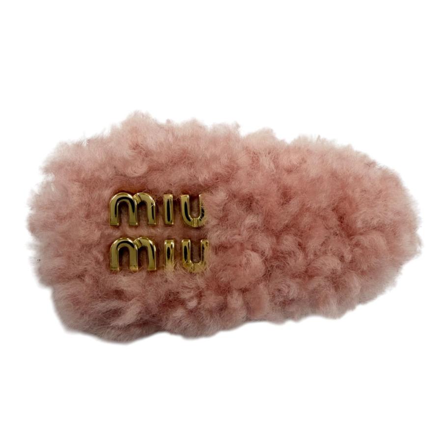 miu miu（ミュウミュウ） 極美品☆MIUMIU 5IF188 ロゴ ヘアクリップ 3