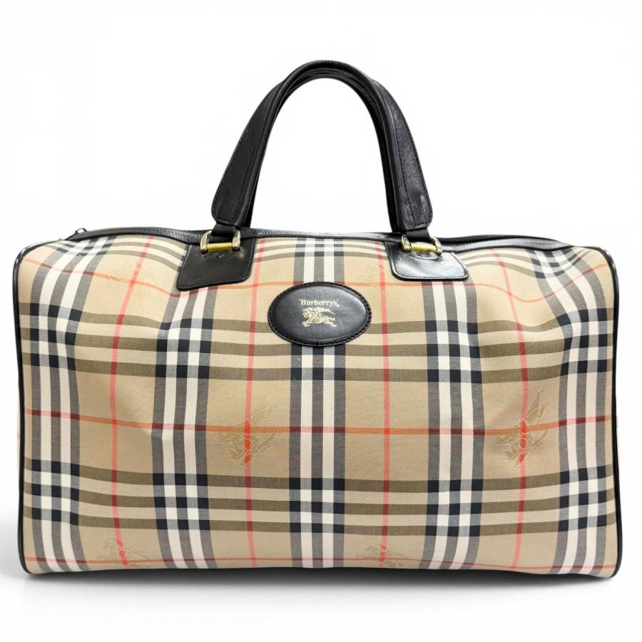極美品△Burberrys バーバリー ヴィンテージ シャドーホース ノバ