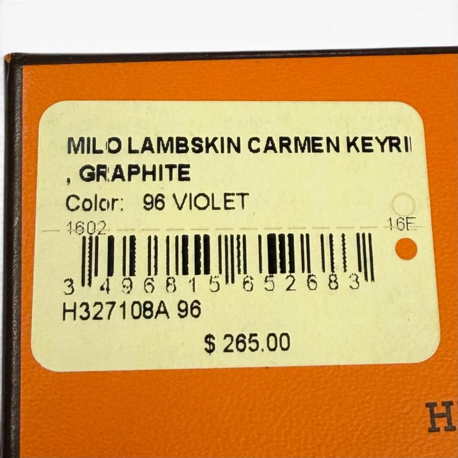 HERMES（エルメス） 美品☆HERMES カルメン ヴァイオレット シルバー