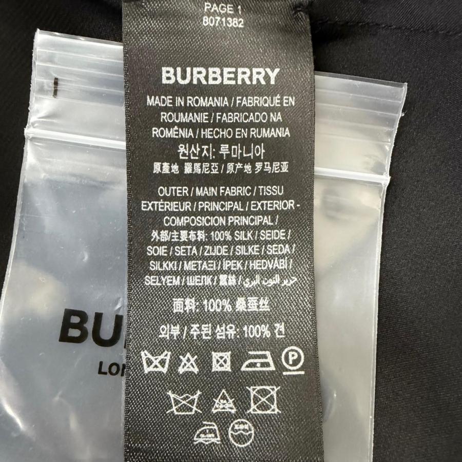 BURBERRY（バーバリー） 未使用品□BURBERRY 8071382 シルク100％ ロゴ