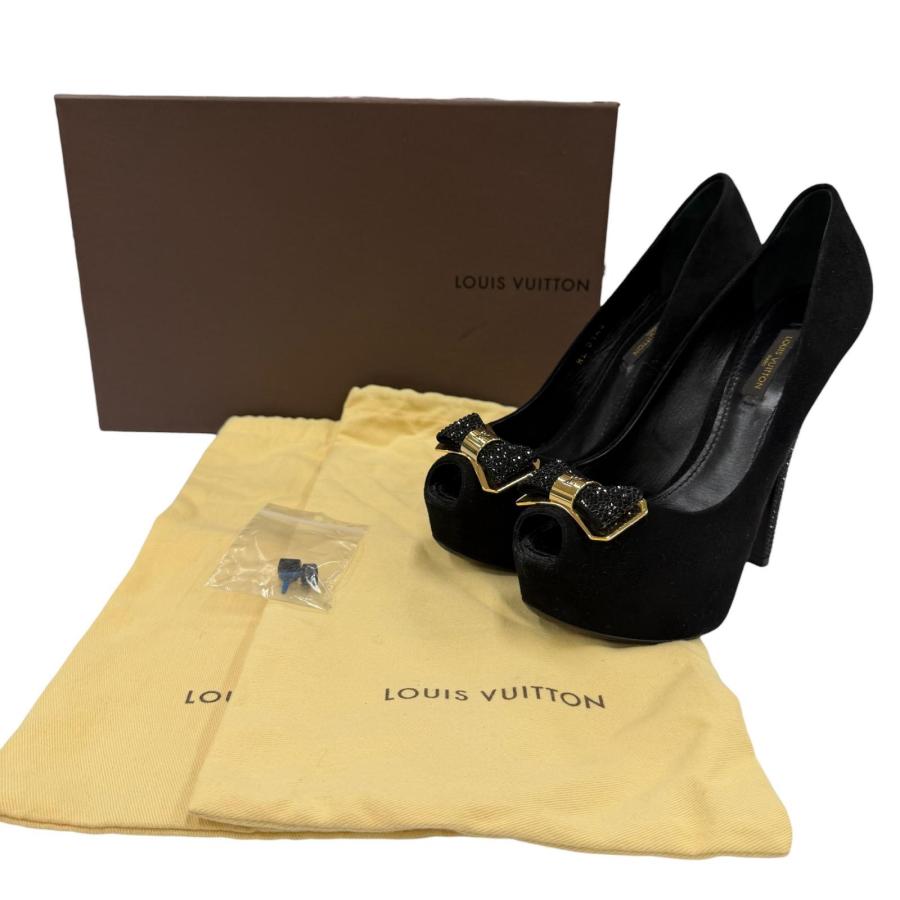 LOUIS VUITTON（ルイ・ヴィトン） 美品☆LOUIS VUITTON LV金具リボン
