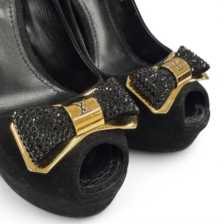 LOUIS VUITTON（ルイ・ヴィトン） 美品☆LOUIS VUITTON LV金具リボン