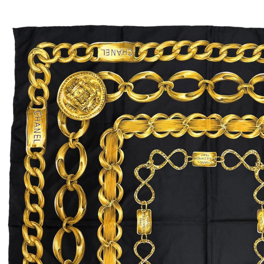 CHANEL（シャネル） 極美品☆CHANEL ヴィンテージ シルク100％ ロゴ