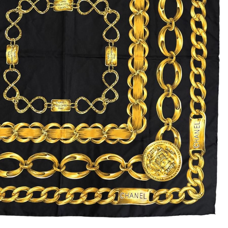 CHANEL（シャネル） 極美品☆CHANEL ヴィンテージ シルク100％ ロゴ