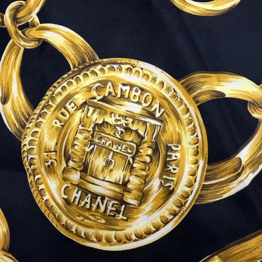 CHANEL（シャネル） 極美品☆CHANEL ヴィンテージ シルク100％ ロゴ