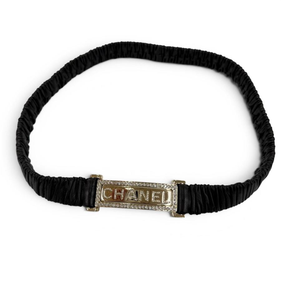 CHANEL（シャネル） 良品☆CHANEL B23C ロゴバックル ラインストーン