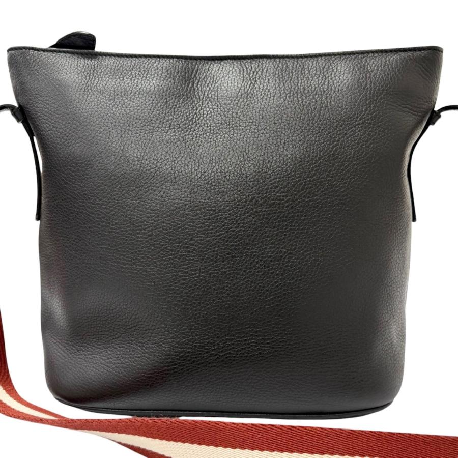 Bally（バリー） 極美品□BALLY レザー バリーストライプ ロゴ型押し