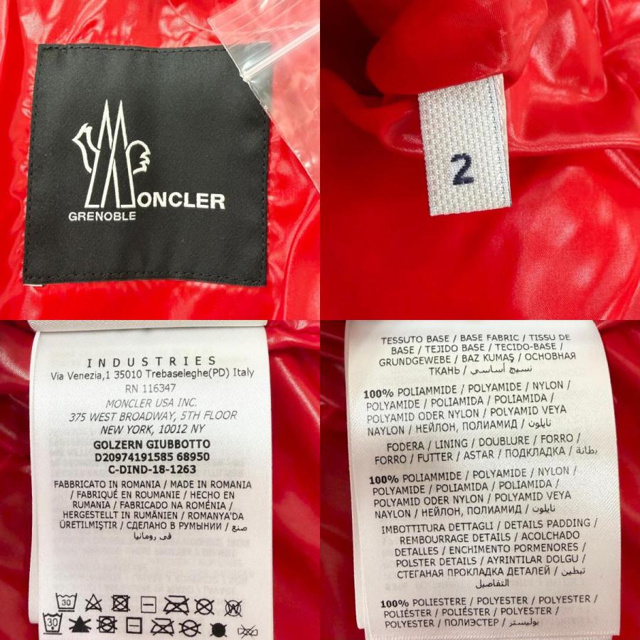 美品□MONCLER GRENOBLE モンクレール グルノーブル GOLZERN GIUBBOTTO
