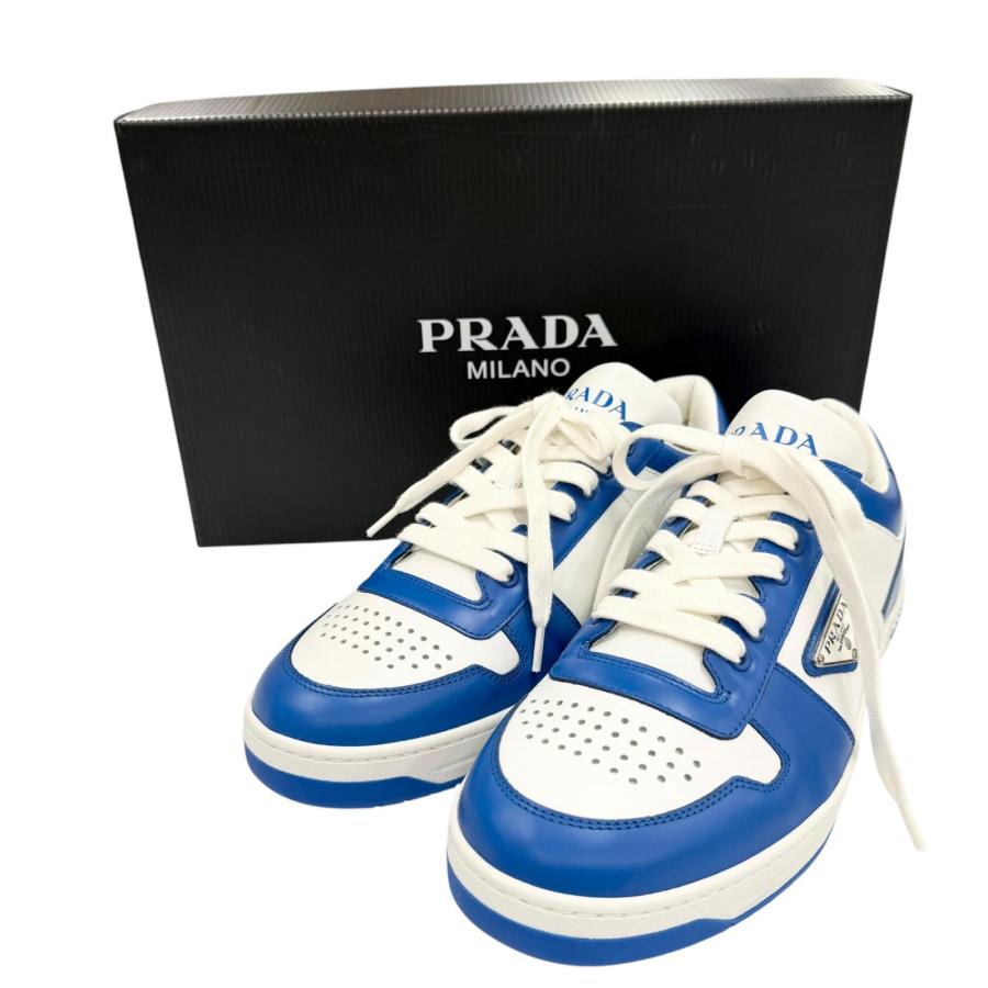PRADA（プラダ） 極美品▽PRADA 2EE364 レザー トライアングルロゴ