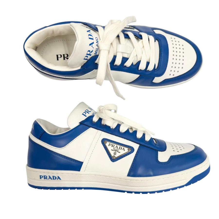 PRADA（プラダ） 極美品▽PRADA 2EE364 レザー トライアングルロゴ