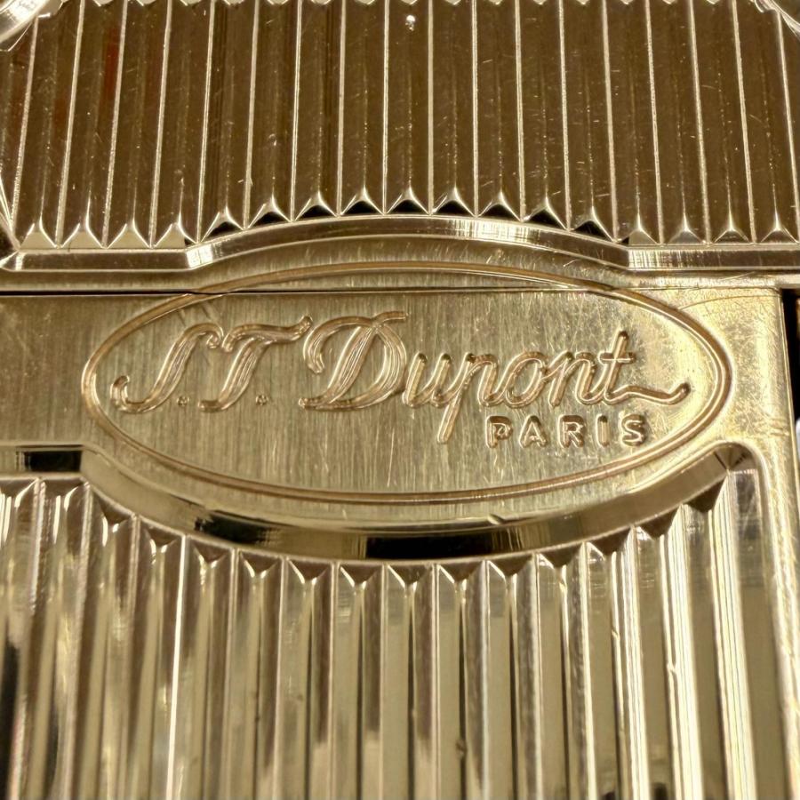 良品◇Dupont デュポン ライン2 アラベスク ロゴ刻印 ローラー式 ガス
