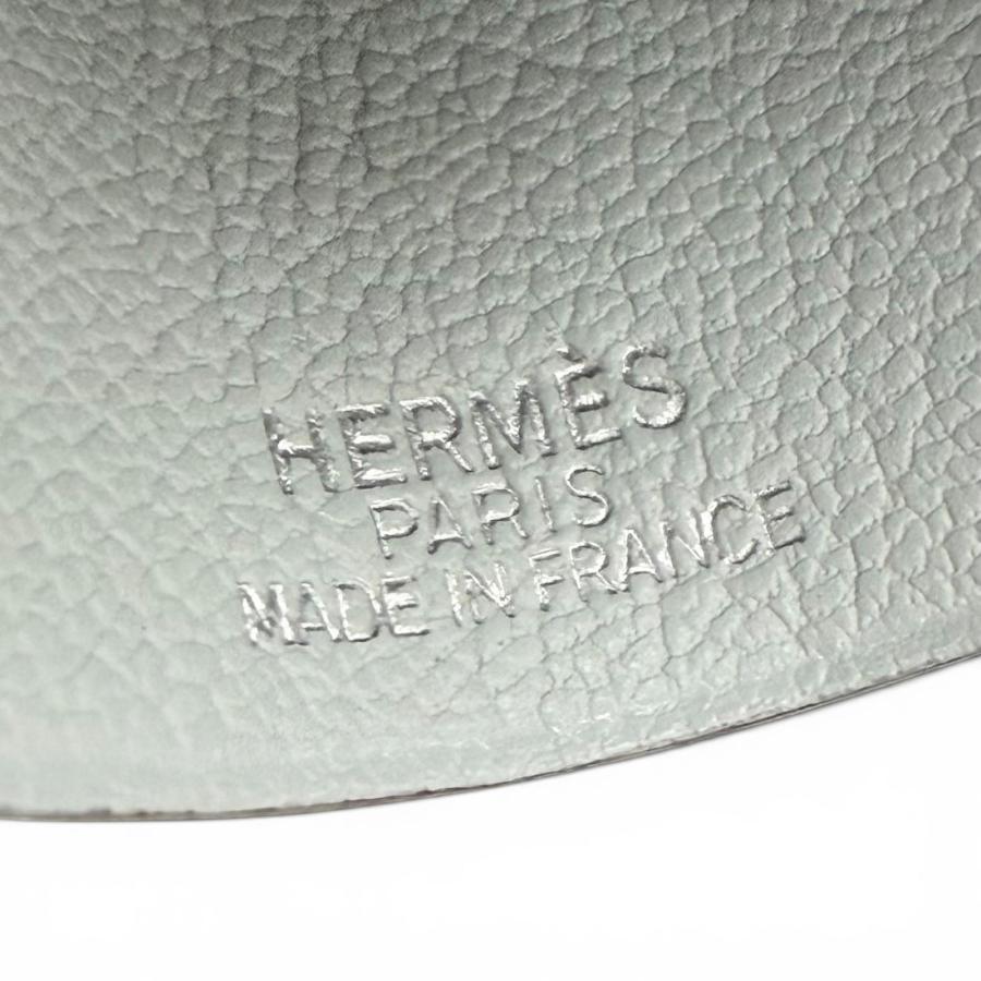 HERMES（エルメス） 美品▽HERMES ヴィンテージ レザー シルバー金具