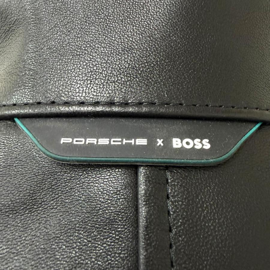 極美品□BOSS PORSCHE ボス ポルシェ Neat Ps スタンドカラー ダブル