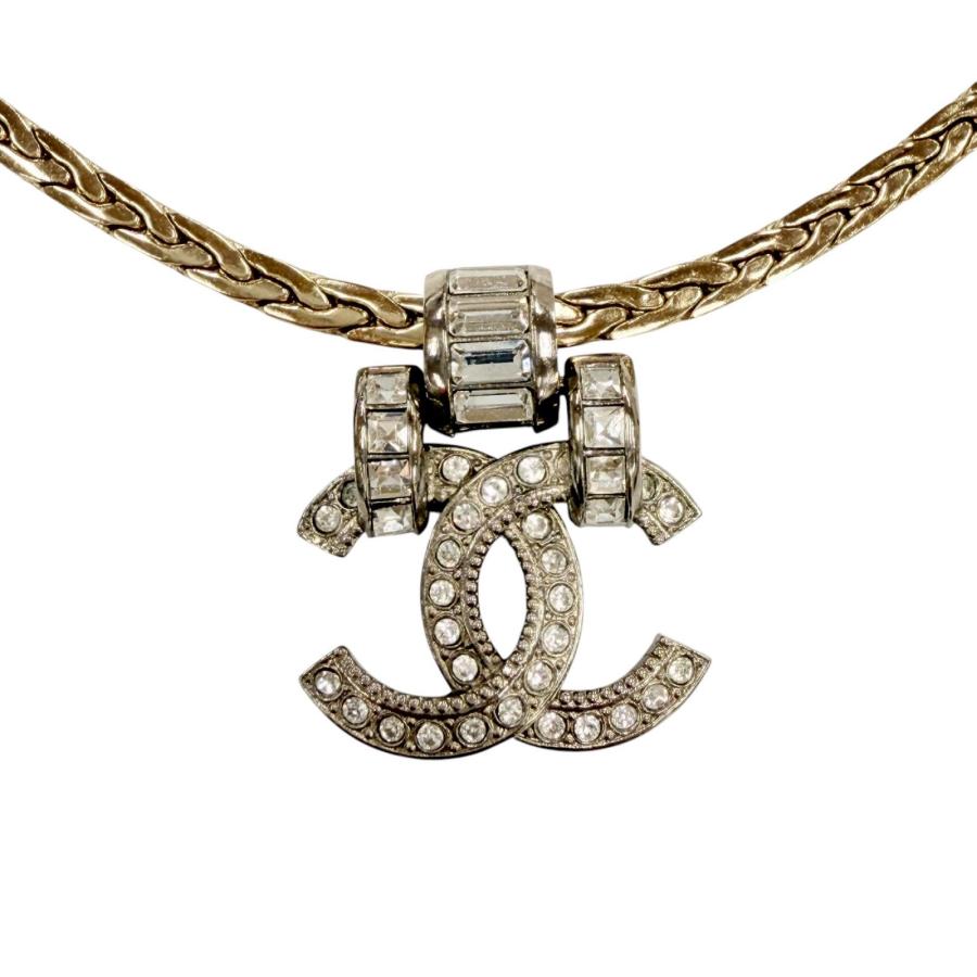 CHANEL（シャネル） 美品◇CHANEL A23P ココマーク ビジュー装飾 