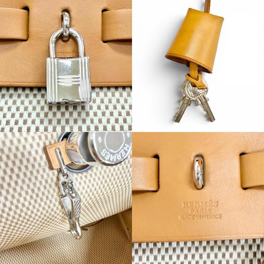 HERMES（エルメス） 美品△HERMES エールバッグ アド PM トワルGM