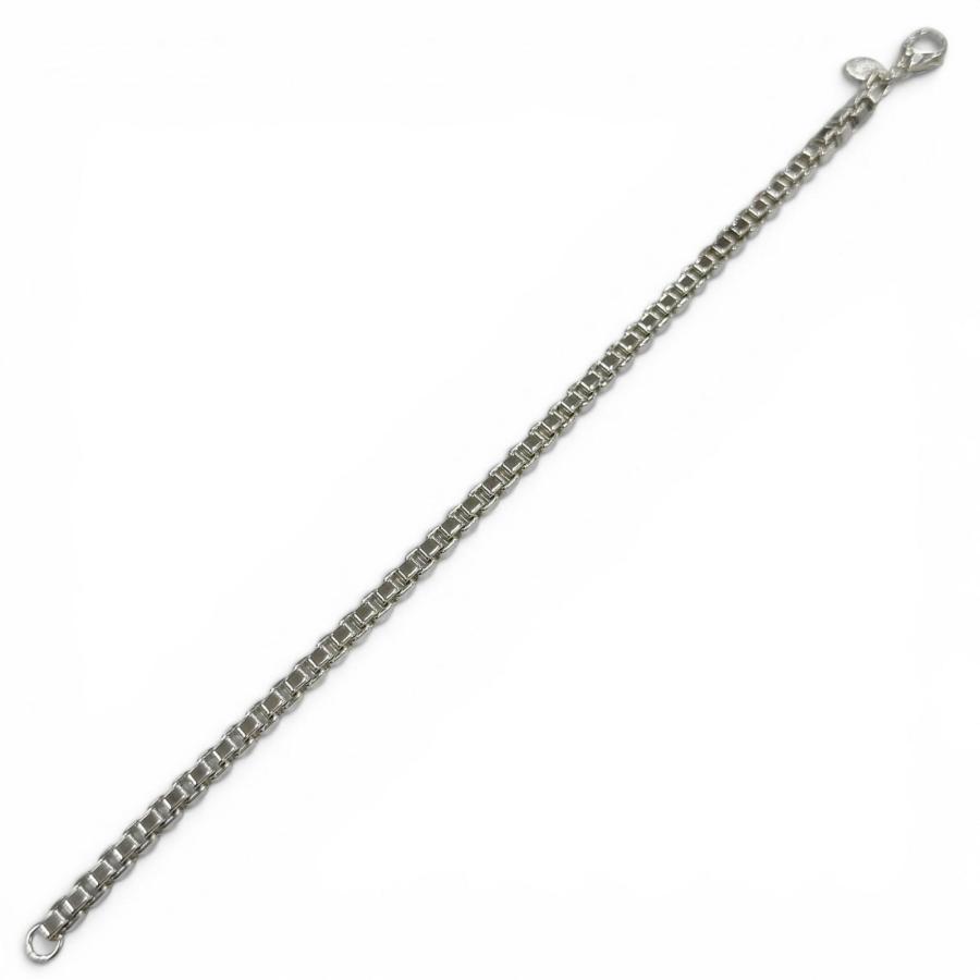 美品 ティファニー ネックレス ベネチアン シルバー 925 二重ブレスレット TIFFANY&Co.（ティファニー） 極美品▽TIFFANY&Co. ベネチアン 925