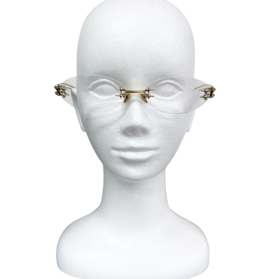 極美品□GENTLE MONSTER ジェントルモンスター NODE 030 ツーポイント