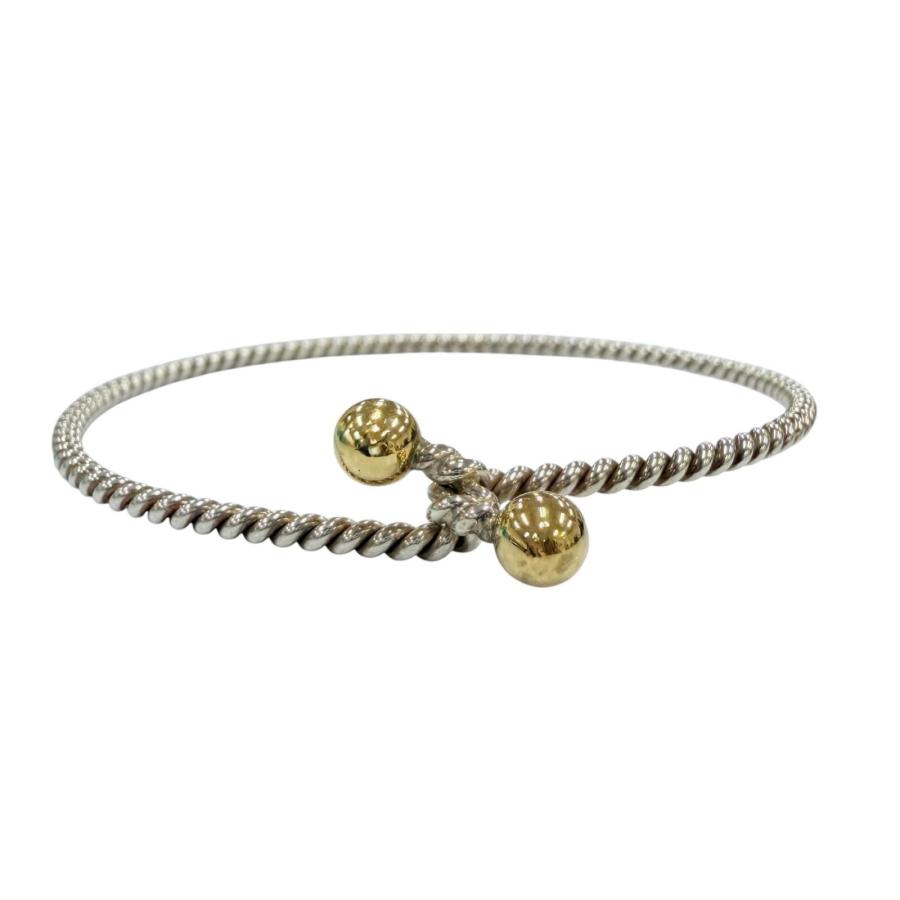 Tiffany & Co. ダブルアイ コンビ ブレスレット バングル TIFFANY&Co.（ティファニー） 美品☆TIFFANY&Co. ダブルアイ ツイスト