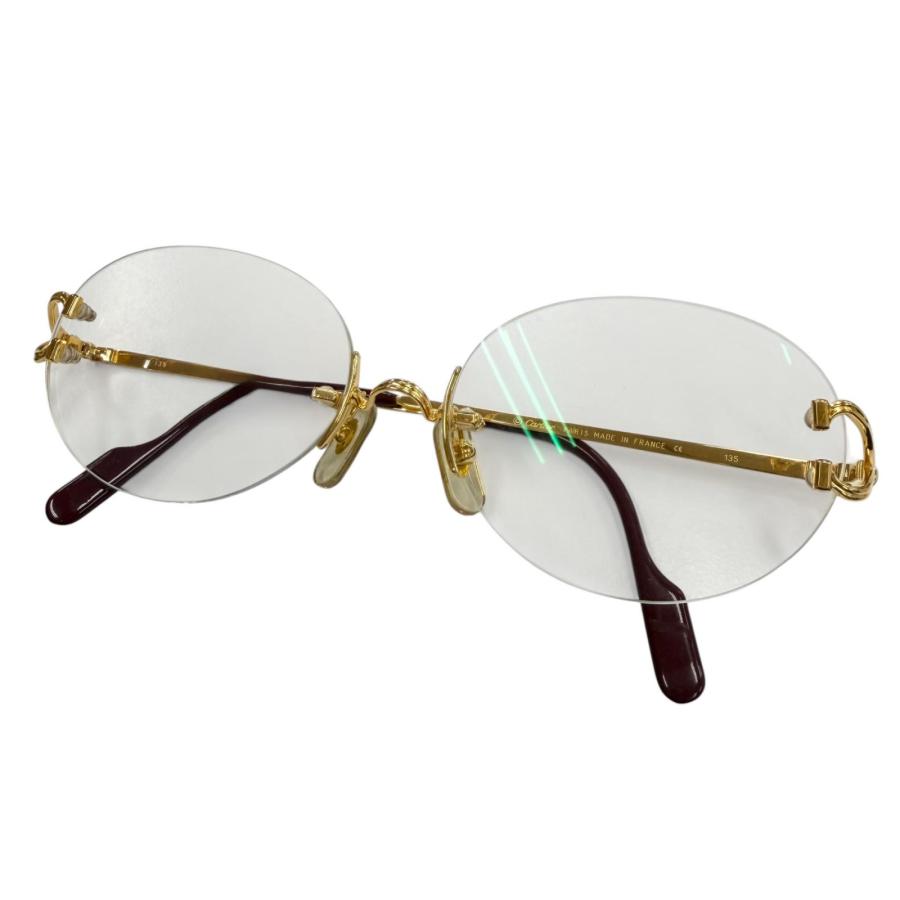 Cartier（カルティエ） 良品▽Cartier 2C デコール リムレス ツー