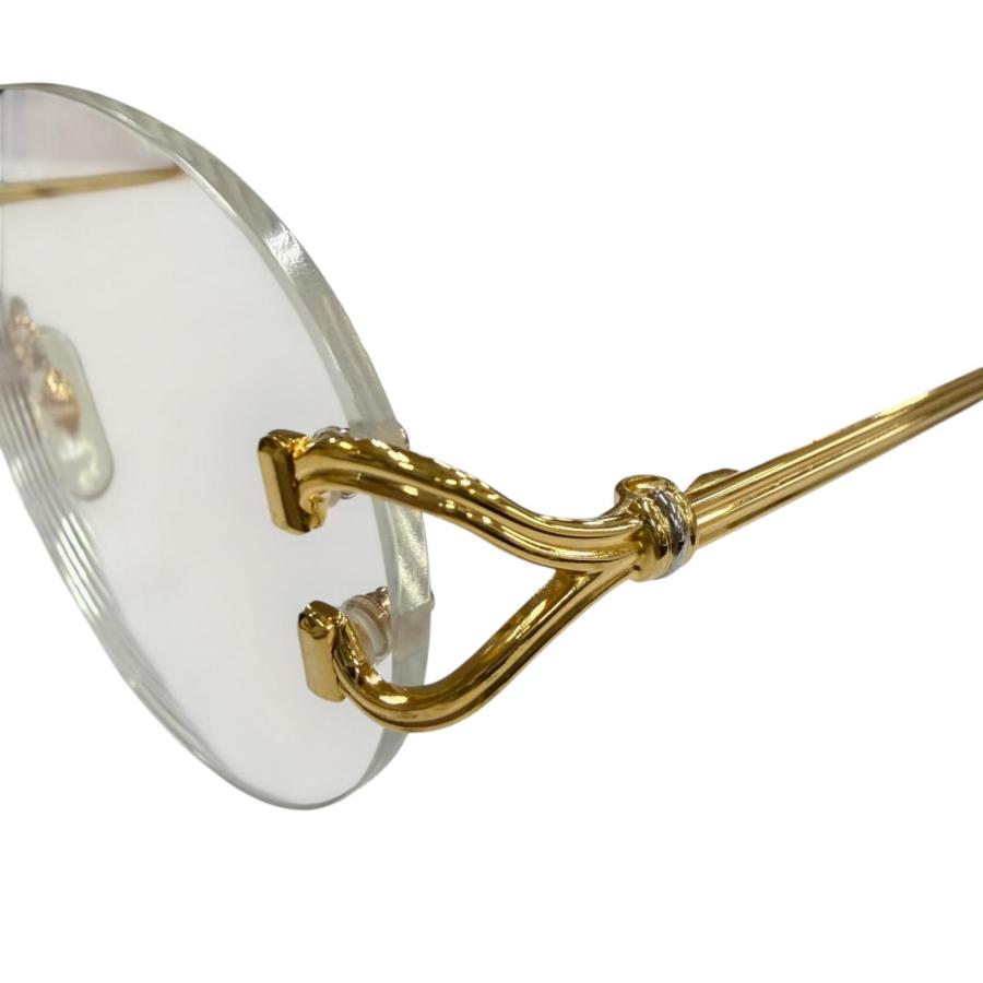 Cartier（カルティエ） 良品▽Cartier 2C デコール リムレス ツー