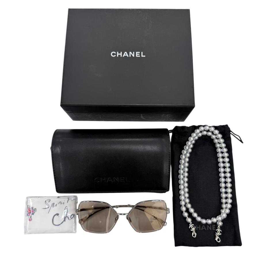 CHANEL（シャネル） 極美品☆CHANEL 4262 ココマーク パールチェーン