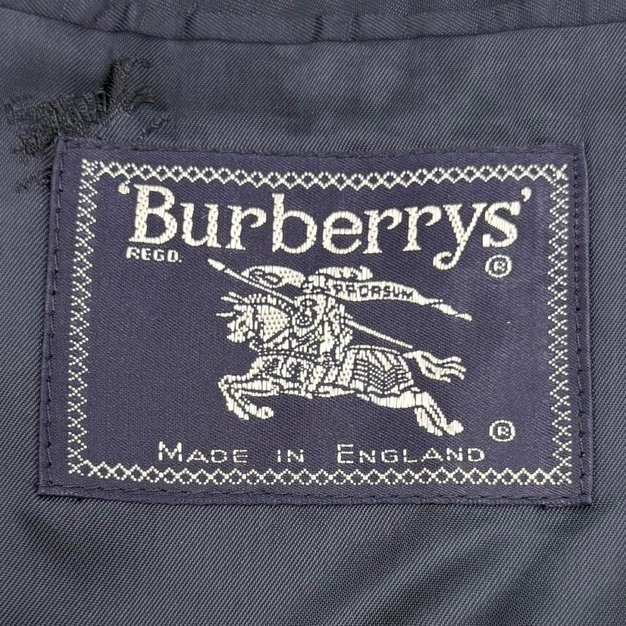 極美品▽Burberrys バーバリー ヴィンテージ ウール 金ボタン ダブル