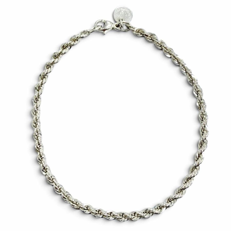 【美品】ティファニー ブレスレット シルバー ツイスト チェーン TIFFANY&Co.（ティファニー） 極美品△TIFFANY&Co. 925 ツイスト