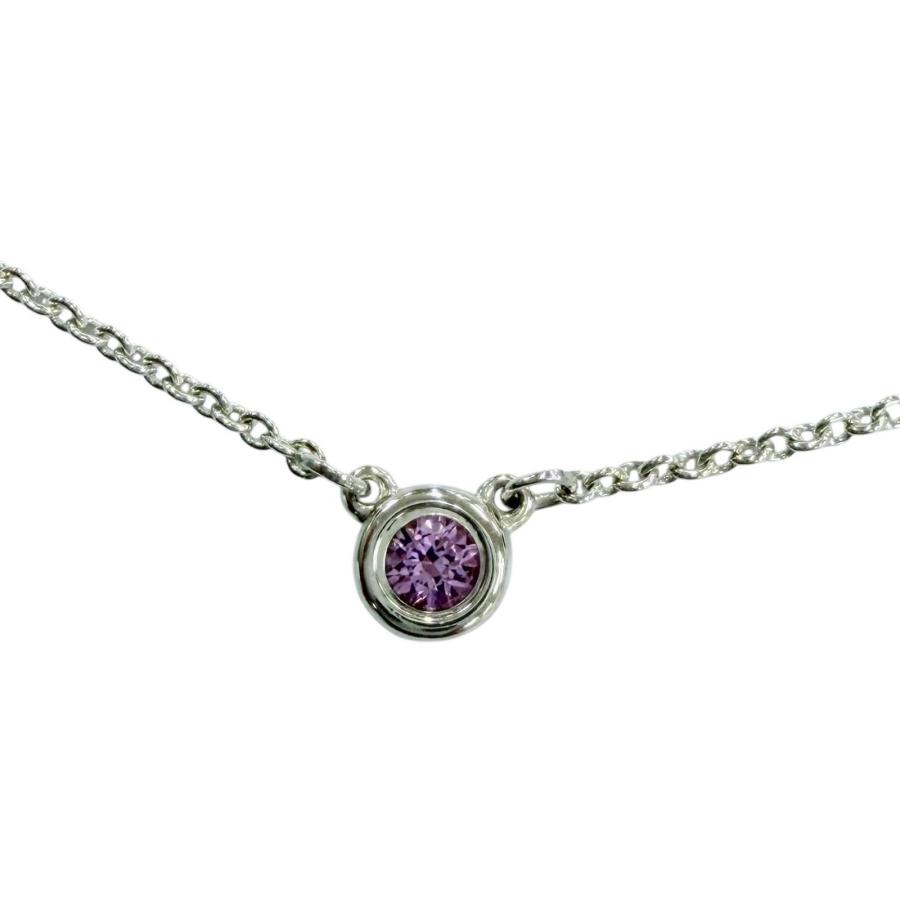 TIFFANY＆Co ティファニー エルサペレッティ ピンクサファイア TIFFANY&Co.（ティファニー） 極美品☆TIFFANY&Co. エルサペレッティ