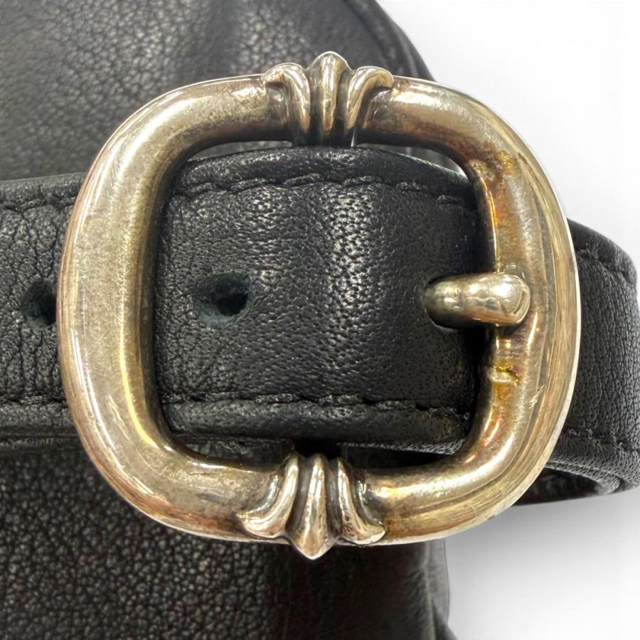極美品▽CHROME HEARTS クロムハーツ WRISTHER BACK PACK バッグ