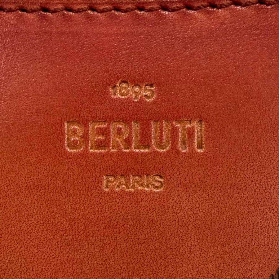 極美品▽BERLUTI ベルルッティ イタウバ グラディアント レザー