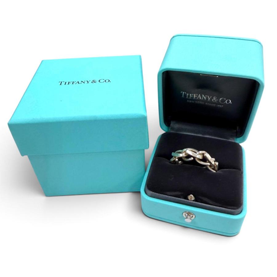 TIFFANY&Co.（ティファニー） 美品▽TIFFANY&Co. フォージ リンク