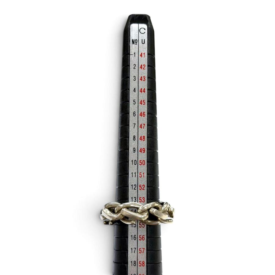 p*y様 TIFFANY&Co. ティファニー　レディース用リング　AG925 TIFFANY&Co.（ティファニー） 美品▽TIFFANY&Co. フォージ リンク