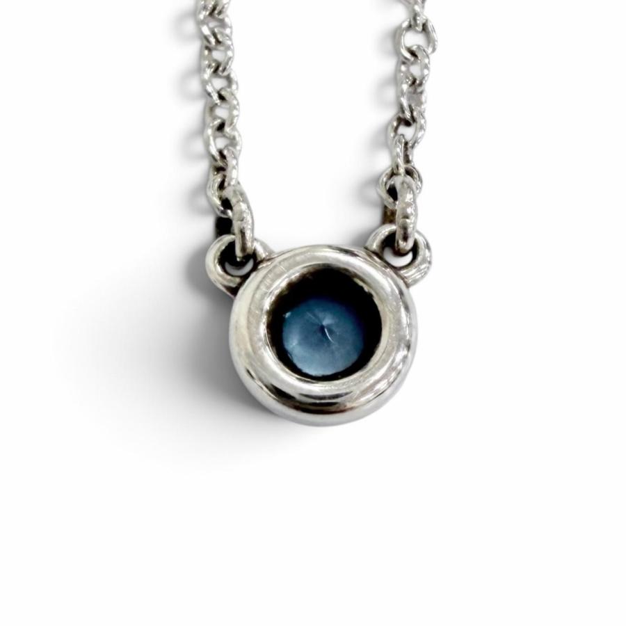 TIFFANY&Co. バイザヤード アクアマリンネックレス TIFFANY&Co.（ティファニー） 美品△TIFFANY&Co. カラー バイザヤード