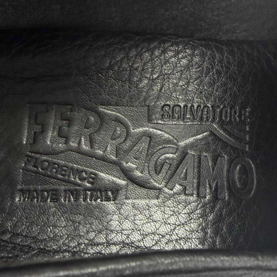 美品□Salvatore Ferragamo サルヴァトーレフェラガモ レザー ダブル