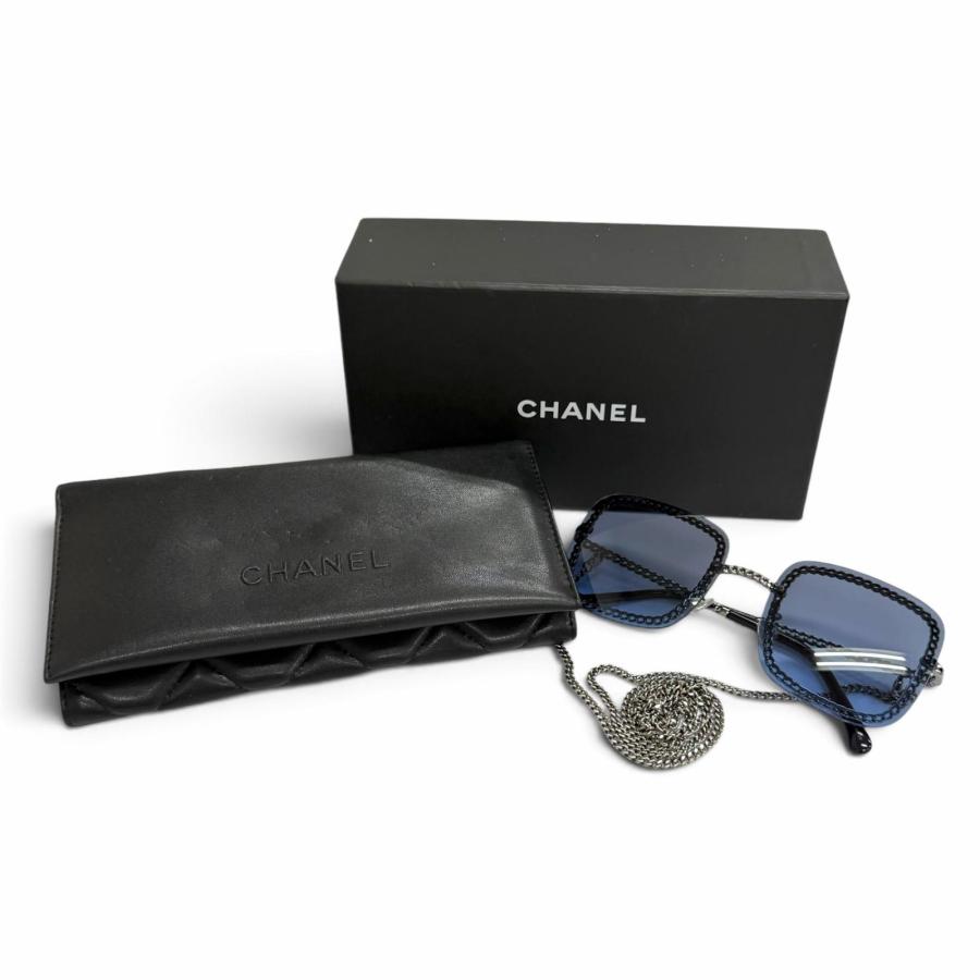 CHANEL（シャネル） 美品△CHANEL 4244 グラスチェーン付き ココマーク