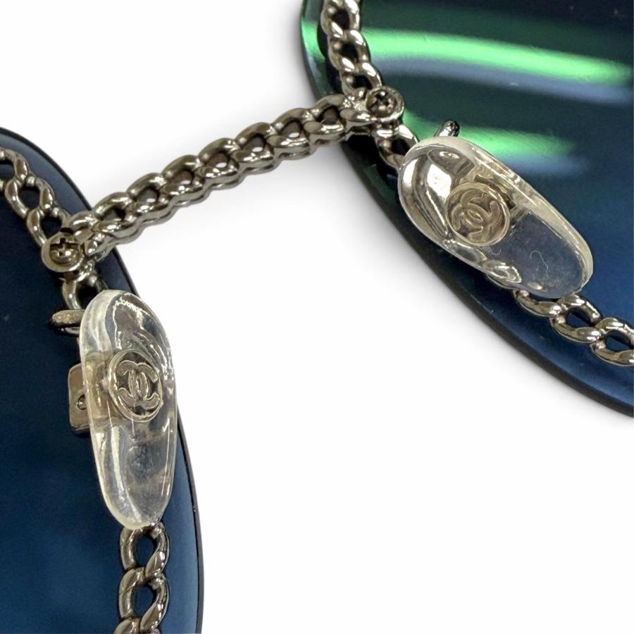 CHANEL（シャネル） 美品△CHANEL 4244 グラスチェーン付き ココマーク