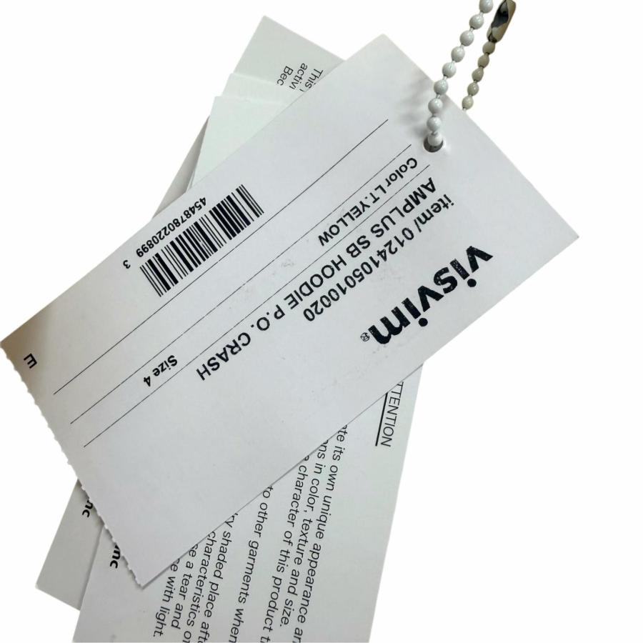未使用品□VISVIM ビズビム 24SS 0124105010020 AMPLUS SB HOODIE P.O.
