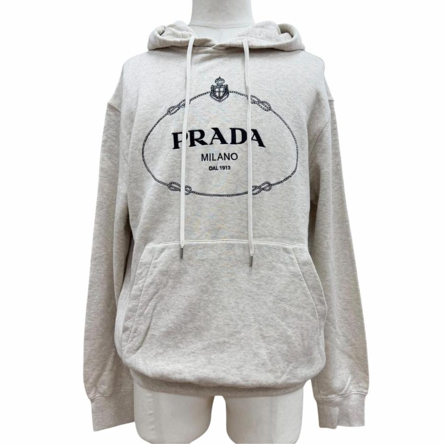 PRADA（プラダ） 極美品▽PRADA 2023年製 UJL24B コットン100% ロゴ
