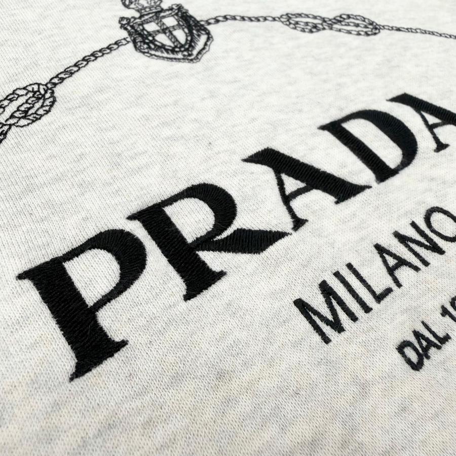PRADA（プラダ） 極美品▽PRADA 2023年製 UJL24B コットン100% ロゴ