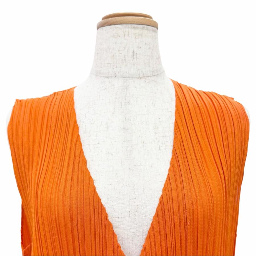 PLEATS PLEASE イッセイミヤケ マスタードブラウンSize4 極美品△PLEATS PLEASE プリーツプリーズ イッセイミヤケ PP81-JE204