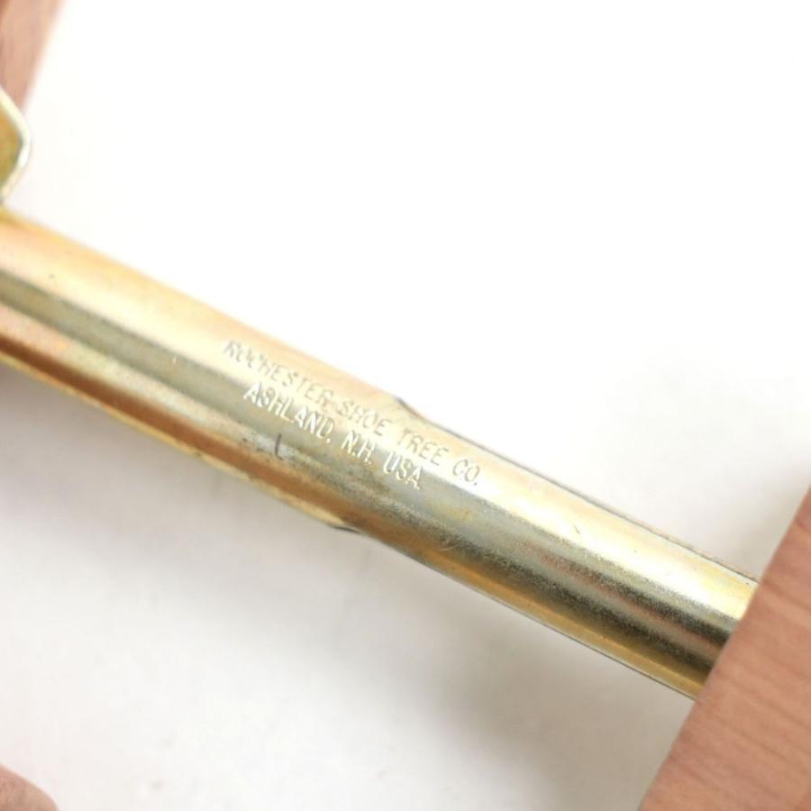 ドンドン見直し】極美品○ALDEN オールデン ゴールドロゴプレート 木製