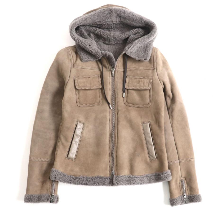 良品 伊製 ドルチェ ガッバーナ ラムスキン ボアライニング フーデッド メンズファッション ボアライニング リアル 46 ムートンコート ムートン ジャケット アウター メンズ ブラウン グレー Greenヤフーショッピング店 A01 St404 高評価