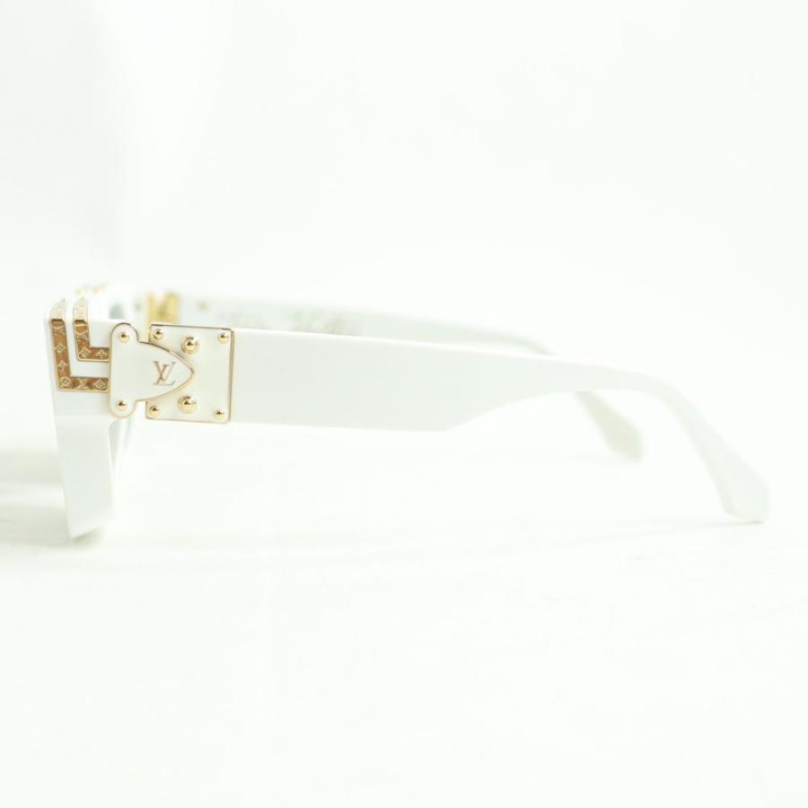 極美品□伊製 ルイヴィトン Z1166E 9F1 M0169 ミリオネア ホワイト