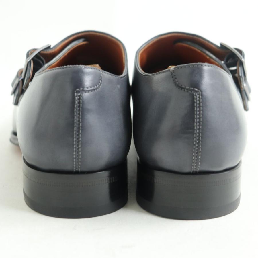 未使用品□伊製 LOBBS ロブス 3142 ストレートチップ キャップトゥ 