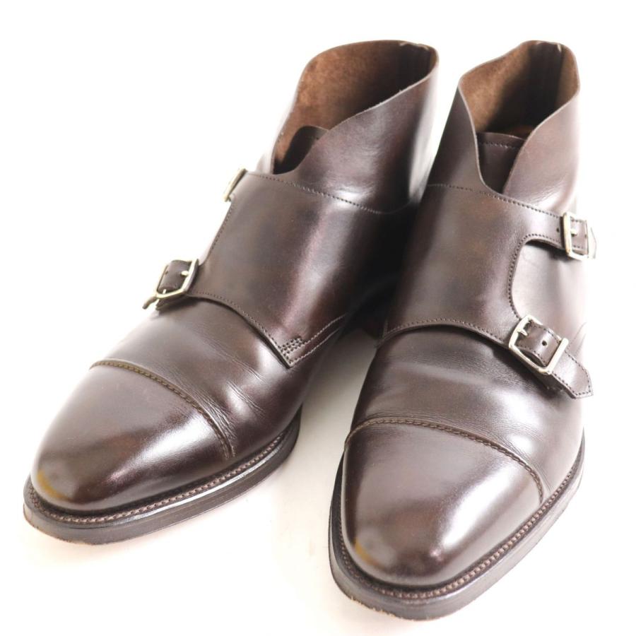 31 割引雑誌で紹介された 美品 イングランド製 John Lobb ジョンロブ William ウィリアム ダブルモンク レザー アンクルブール ダークブラウン 9e メンズ 箱付き ジョン ロブ ブランド別 ファッション App Gimpanews Com