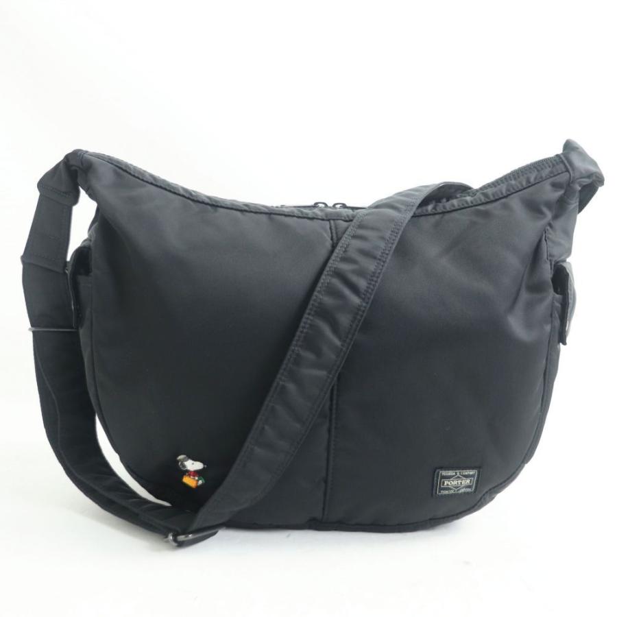 当店の記念日 ブラック ショルダーバッグ コラボ スヌーピー ポーター ジョー Porter Joe ポーター 吉田カバン ドンドン見直し 極美品 日本製 バッグ Digitaluttarakhand In