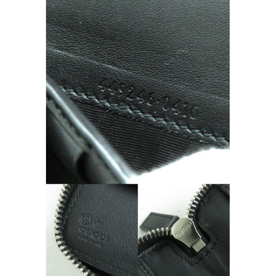 美品△GUCCI グッチ 449246 マイクロ シマ ダブルジップ 美品△GUCCI グッチ 449246 マイクロ シマ ダブルジップ